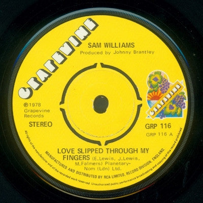 SAM WILLIAMS / TOWANDA BARNES - Love Slipped Through My Fingers / You Don't Mean It