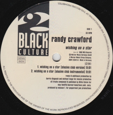 RANDY CRAWFORD - Wishing On A Star