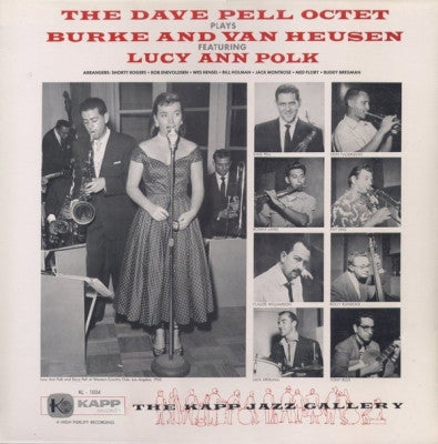 THE DAVE PELL OCTET FEATURING LUCY ANN POLK - The Dave Pell Octet Plays Burke And Van Heusen