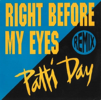 PATTI DAY - Right Before My Eyes