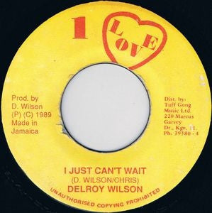 DELROY WILSON - I Just Can't Wait / Version