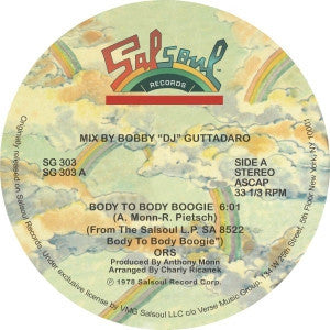 ORS (ORLANDO RIVA SOUND) - Body To Body Boogie / Moonboots