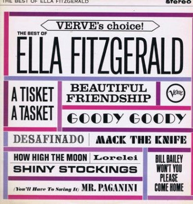 ELLA FITZGERALD - The Best Of Ella Fitzgerald