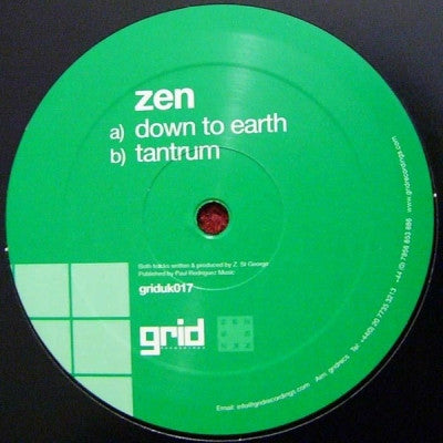 ZEN - Down To Earth / Tantrum