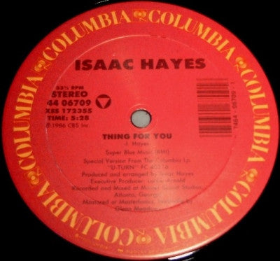 ISAAC HAYES - Thing For You