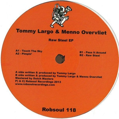 TOMMY LARGO & MENNO OVERVLIET - Raw Steel EP