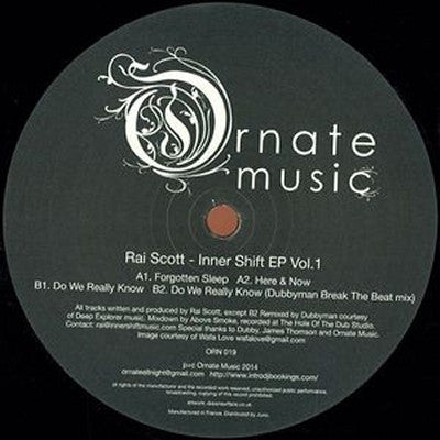 RAI SCOTT - Inner Shift EP Vol.1