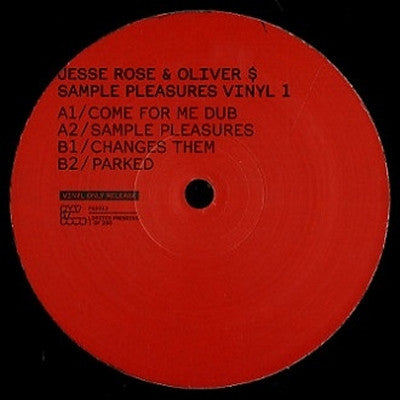 JESSE ROSE & OLIVER $ - Sample Pleasures Vinyl 1