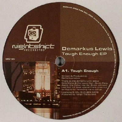 DEMARKUS LEWIS - Tough Enough EP