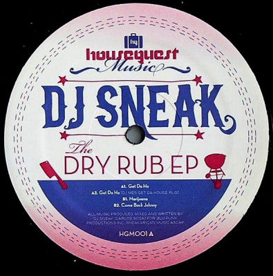 DJ SNEAK - The Dry Rub EP