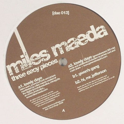 MILES MAEDA - Three Easy Pieces