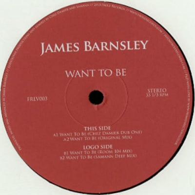 JAMES BARNSLEY - Want To Be