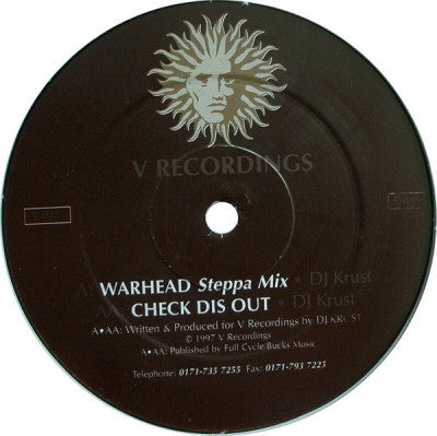 DJ KRUST - Warhead (Steppa Mix) / Check Dis Out