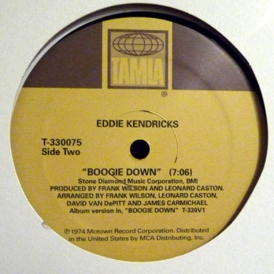 EDDIE KENDRICKS - Keep On Truckin' / Boogie Down