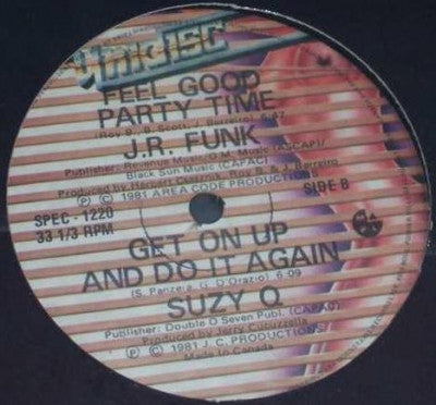 FRANKIE SMITH / WEEKS & CO. / J.R. FUNK / SUZY Q - Double Dutch Bus / Rock Your World / Feel Good Party Time / Get On Up & Do It Again