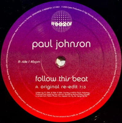 PAUL JOHNSON - Follow This Beat