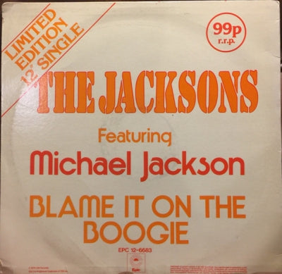 THE JACKSONS  - Blame It On The Boogie