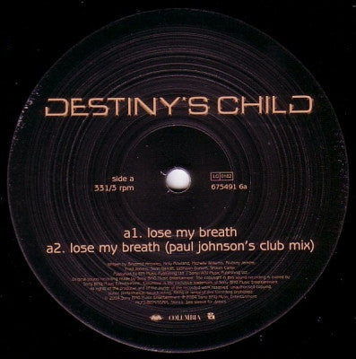 DESTINY'S CHILD - Lose My Breath