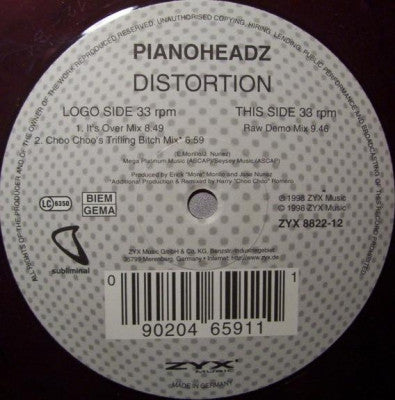 PIANOHEADZ - Distortion