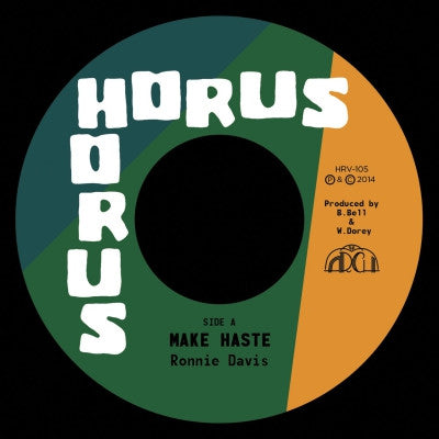 RONNIE DAVIS - Make Haste / Warning Version