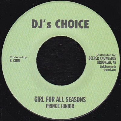 PRINCE JUNIOR - Girl For All Seasons / Dub