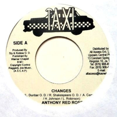 ANTHONY RED ROSE - Changes / Cuss Cuss Version