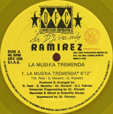 RAMIREZ - La Musika Tremenda