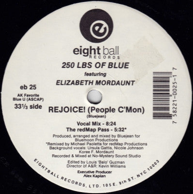 250 LBS. OF BLUE - Rejoice
