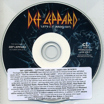 DEF LEPPARD - Let's Go