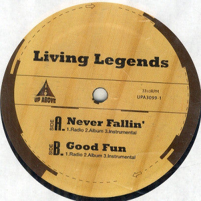 LIVING LEGENDS - Never Fallin' / Good Fun