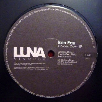 BEN RAU - Golden Down EP