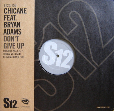 CHICANE FEATURING BRYAN ADAMS - Don't Give Up