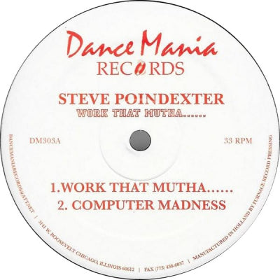 STEVE POINDEXTER - Work That Mutha...