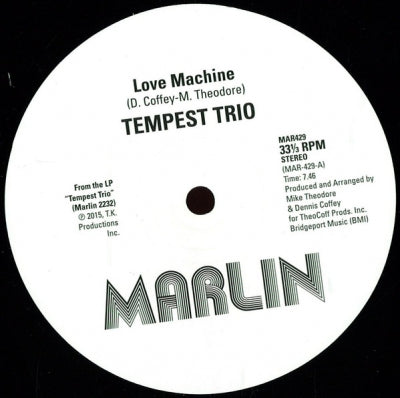 TEMPEST TRIO - Do You Like The Way That It Feels / Love Machine