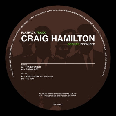 CRAIG HAMILTON - Broken Promises