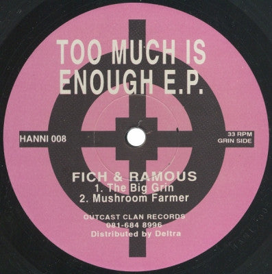 FICH & RAMOUS - Too Much Is Enough EP