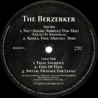 THE BERZERKER - No?