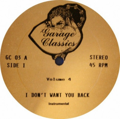 RAMONA BROOKS / CHAKA KHAN / HUGH MASEKELA - Garage Classics Vol.4: I Don't Want You Back / Any Love / Don't Go Lose It Baby