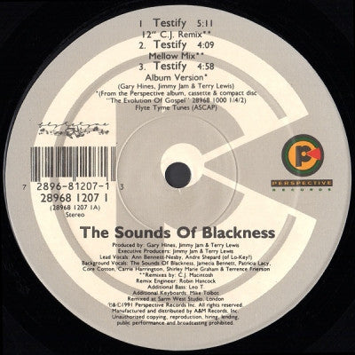 SOUNDS OF BLACKNESS - Testify