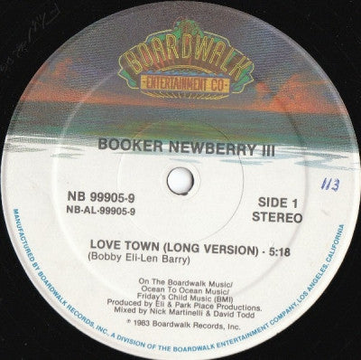 BOOKER NEWBERRY III  - Love Town
