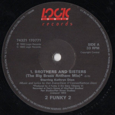 2 FUNKY 2 - Brothers & Sisters