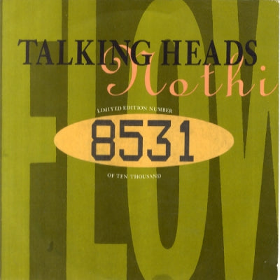 TALKING HEADS - (Nothing But) Flowers