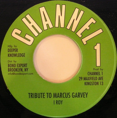 I-ROY - Tribute To Marcus Garvey