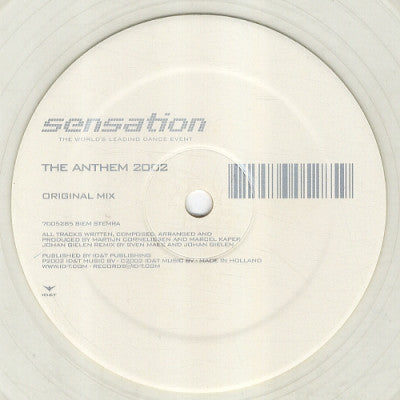 SENSATION - The Anthem 2002 (White Edition)