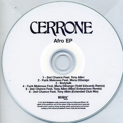 CERRONE - Afro EP