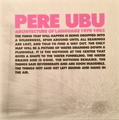 PERE UBU  - Architecture Of Language 1979 - 1982