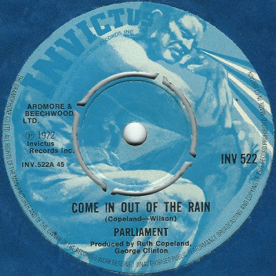 PARLIAMENT - Come In Out Of The Rain / Little Ole Country Boy