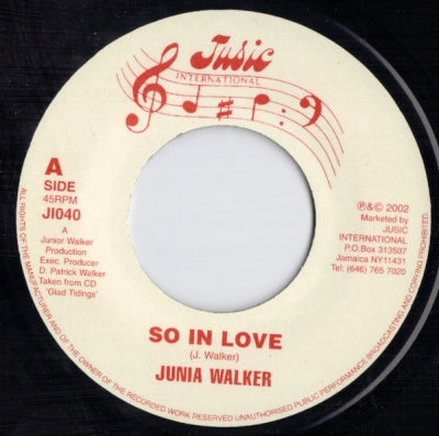 JUNIA WALKER / JUNIA WALKER ALL STARS - So In Love / So In Dub
