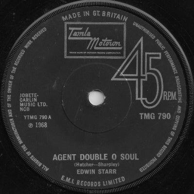 EDWIN STARR - Agent Double O Soul / Back Street