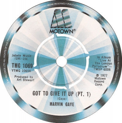 MARVIN GAYE - Got To Give It Up (Pt.s 1 & 2).